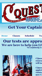 Mobile Screenshot of cquestmarine.com